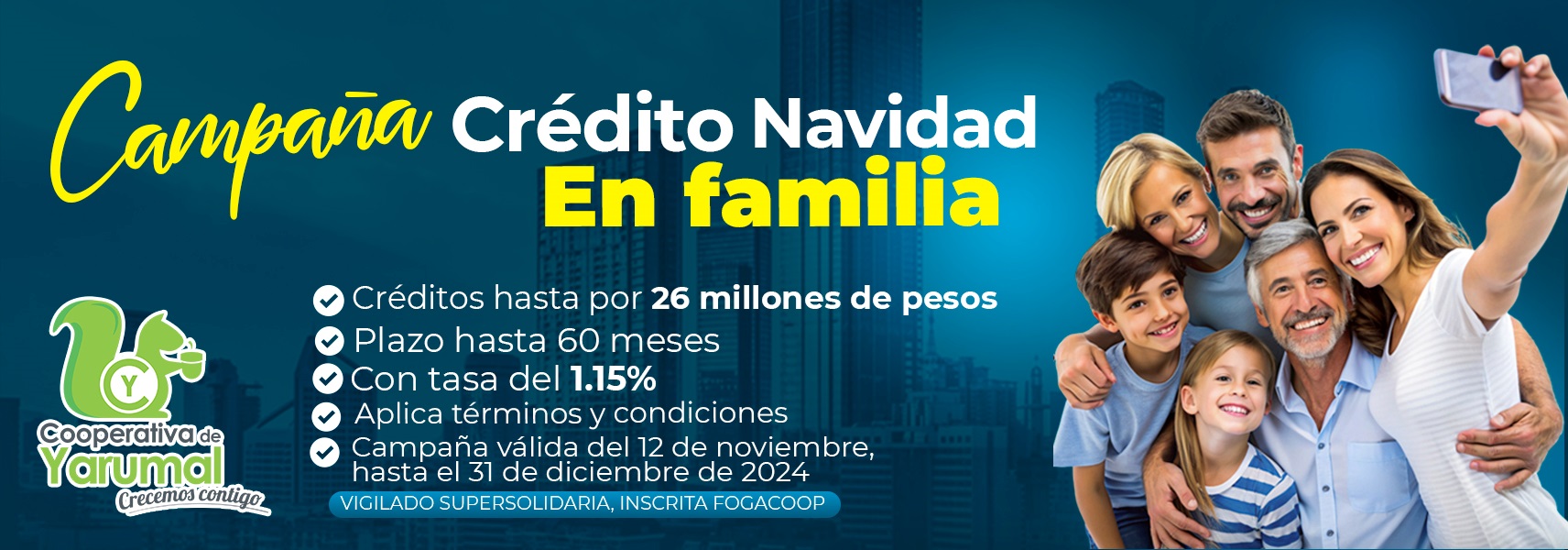 CRÉDITO NAVIDAD EN FAMILIA